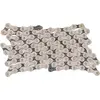 Image de Chaîne de vélo en céramique cirée pour piste, beige, 112 maillons / 1s, beige, 112 maillons