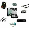 Image de Hdme - Kit Camping Car Parabole 35 Cm + Recepteur Tn8000 Hd Tntsat + Lnb Hd Me Pointeur