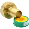 Image de Raccord Femelle S60x6 - Embout Cannelé 33mm En Laiton