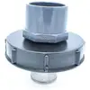 Image de Multitanks - Couvercle 15cm Pour Cuve 1000l Avec Entrée Pvc 75/90 Et Filtre 2 Pouces