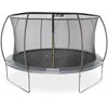 Image de Trampoline Rond Ø 430cm Gris Avec Filet De Protection Intérieur - Venus Inner   Nouveau Modèle - Trampoline De Jardin 4.30m 430 Cm Design Qualité Pro. Normes Eu.