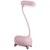 Image de Lampe Veilleuse - Avizar - Sinki Rose - Cou Pliable 360° - Secteur + Batterie 4h - 3 Couleurs Led Réglables
