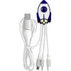 Image de Cbl Andy USB-A to USB-C/Micro/Light 15cm Fusée W