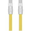 Image de Cbl renforcé Biggy USB-C to USB-C 1m Jaune