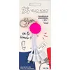 Image de Cbl Andy USBA - USBC/Micro/Light 15cm Macaron Rose