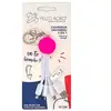 Image de Câble Andy USB A / microUSB & USB C & Lightning 2.1A 15cm Format Porte-clés FastCharge 10.5W Macaron Rose Yello Koko - Neuf