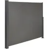Image de Canopée - Paravent Extérieur Rétractable Brise Vue Enroulant Gris H1.6xl3m