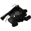 Image de Maillestore - Kit De Fixation Brise-vue - 26 Pastilles + 4m De Fil Noir 1 Kit