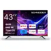 Image de Téléviseur QLED 4K UHD 43 Schneider 43A1T Tizen HDR Noir - Neuf