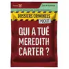 Image de Jeu d'enquête format poche Asmodee Dossiers Criminels Pocket 1 - Qui a tué Meredith Carter ? format poche bordeaux - Neuf