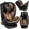 Image de Bebelissimo - Eole- Siège enfant 40-150 cm - 360° - RWF/FWF - ISOFIX - TOP TETHER - Harnais 5 points - Appuie-tête réglable - beige