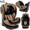 Image de Bebelissimo - Leto - Siège enfant 40-150 cm - 360° - RWF/FWF - ISOFIX - TOP TETHER - Harnais 5 points - Appuie-tête réglable - beige