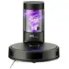 Image de Robot aspirateur laveur EZICLEAN AirFlow MAX LIDAR 15 000 Pa base auto-vidante Noir - Neuf