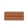 Image de Drap housse percale lavée - 8 coloris au choix, Terracotta / 140x190