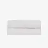 Image de Drap housse percale lavée - 8 coloris au choix, Blanc / 140x190