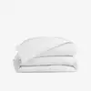 Image de Housse de couette percale lavée - 8 coloris au choix, Blanc / 200x200