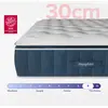 Image de Matelas hybride luxe Victoria - mémoire de forme - 30cm, 90x190 cm