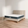 Image de Ensemble lit et matelas à mémoire de forme Jade - 26cm, Beige / 180x200cm / Sans