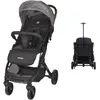 Image de NANIA - Poussette compacte - MYLA - 4 roues - Noir