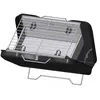 Image de Barbecue à charbon ou électrique 35 x 25cm noir - Little Balance - 3048 - nomad' baroudeur