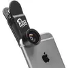 Image de Objectif Fisheye Smartphones/Tablettes Angle 180° Clip de fixation Noir - Neuf