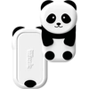 Image de MONEY WALKIE, porte-monnaie sans contact modèle Panda compact, blanc / noir
