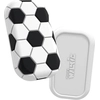 Image de MONEY WALKIE, porte-monnaie sans contact modèle Football compact, blanc / noir