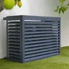 Image de DECOCLIM Boîtier de protection en aluminium RAL7016 taille M, dimensions intérieures : H 835 x W 1050 x D 510-660 mm (profondeur adaptable)