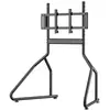 Image de Support mural pour écran Oplite R8 simple Noir acier VESA 75x75/100x100 jusqu'à 30 kg inclinaison -15°/+15° rotation 360° réglage de hauteur 6 niveaux - Neuf