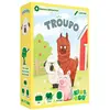 Image de Kiwizou, Troupo   Jeu familial alliant stratégie et suspense, jeu de cartes rapide pour les plus audacieux, très facile à apprendre, pour 2 à 4 joueurs à partir de 4 ans