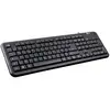 Image de Clavier AZERTY HEDEN filaire, interface USB, pattes réglables, 108 touches, noir - Neuf