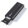 Image de HEDEN Boitier externe SSD M2 - Double interface NVMe+Sata - USB 3.2 - câble USB C - USB C/A inclus - Tout en alu - Neuf