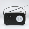 Image de Radio Halterrego style rétro AM/FM, BT V5.0, lecteur USB et carte micro SD, 3w RMS, Aux IN et prise casque. Adaptateur ou port USB-C, Noir - Neuf