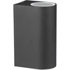 Image de V-TAC Lampe murale d'extérieur - UP - Down - Fixations murales - Support GU10 - IP44 - Noir