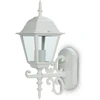 Image de V-TAC Lampe murale d'extérieur - Haut - Support E27 - IP44 - Blanc mat