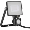 Image de Projecteur LED halogène V-TAC 30W SAMSUNG Détecteur de mouvement Noir VT-30-S chaud 2400lm