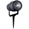 Image de Projecteur De Jardin Led V-tac 12 W Avec Piquet, Noir, Lumière Verte, Ip65