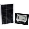 Image de Projecteur Led V-tac Avec Télécommande, Panneau Solaire 50 W, Lifepo4, Minuterie, Câble 5 M, Blanc Naturel, Noir, Ip65