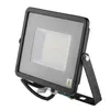 Image de V-tac Pro Vt-56-b-n Projecteur Led 50w Slim Noir Chip Samsung Smd Haute Lumens 115lm/w Blanc Froid 6500k Ip65 - Sku 21761