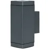 Image de Applique Led V-tac Avec Douille Gu10, Double Faisceau, Gris Ip44