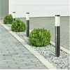 Image de Lampe borne extérieure V-TAC IP44 gris avec capteur mouvement E27 VT-838-GS80