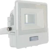 Image de Projecteur à LED avec capteur PIR - Samsung - IP65 - blanc - 10W - 735 lumens - 6500K - 5 ans