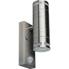 Image de V-TAC Lampe murale d'extérieur - UP - Down - Fixations murales - Support GU10 - IP44 - Acier inoxydable