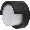 Image de Applique d'extérieur V-TAC 12 W LED IP65 noire ronde VT-827 3000 K 1155 lm