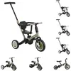Image de Kikkaboo Tricycle Flip 5 en 1 cadre acier poignées antidérapantes réglable convertible vert