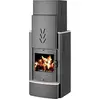 Image de EEK A XXL poêle Victoria SONATA 16kW BimSchv niveau 2 XL chambre de combustion XXL fenêtre transparente