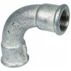 Image de Ecolands - Raccord Fonte Galva Coudé 90° À Visser - F 1'1/4 - Grand Rayon - N° 2
