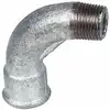 Image de Ecolands - Raccord Fonte Galva Coudé 90° À Visser - Mf 1'1/2 - Grand Rayon - N° 1