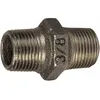 Image de Raccord Fonte Noire Droit À Visser - M 1'1/2 - N° 280