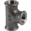 Image de Raccord Fonte Noire En T À Visser - F 3/8' - N° 130